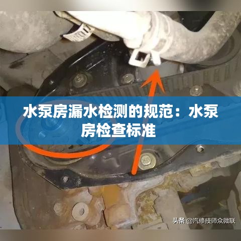 水泵房漏水检测的规范：水泵房检查标准 