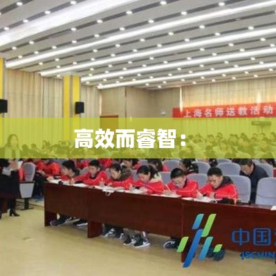高效而睿智： 