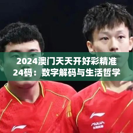 2024澳门天天开好彩精准24码：数字解码与生活哲学