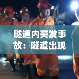 隧道内突发事故：隧道出现事故 