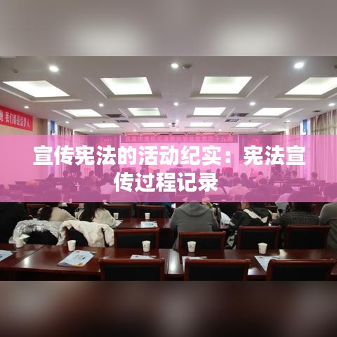 宣传宪法的活动纪实：宪法宣传过程记录 