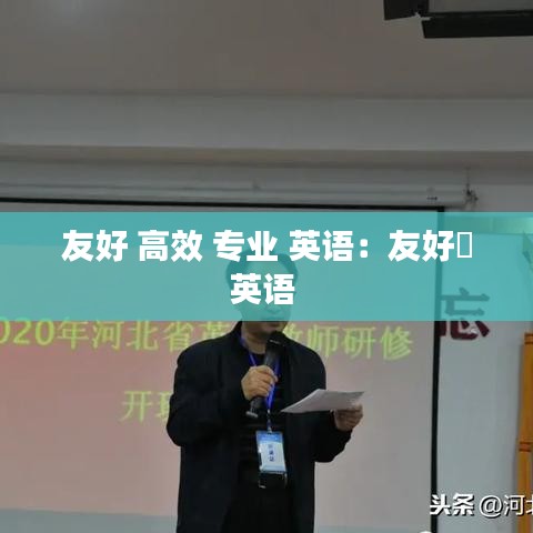 友好 高效 专业 英语：友好旳英语 