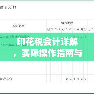 印花税会计详解，实际操作指南与要点解读