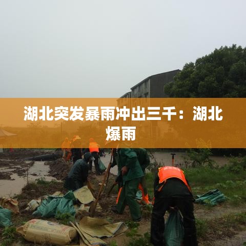 湖北突发暴雨冲出三千：湖北爆雨 