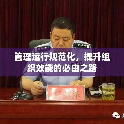 管理运行规范化，提升组织效能的必由之路