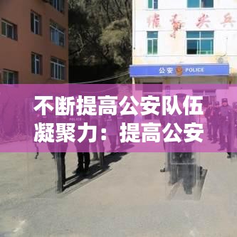 不断提高公安队伍凝聚力：提高公安队伍整体素质 