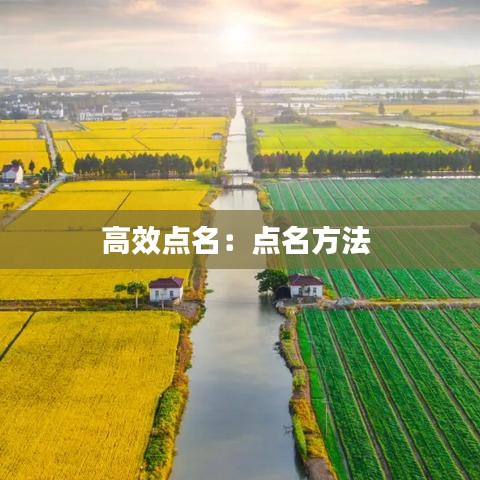 高效点名：点名方法 