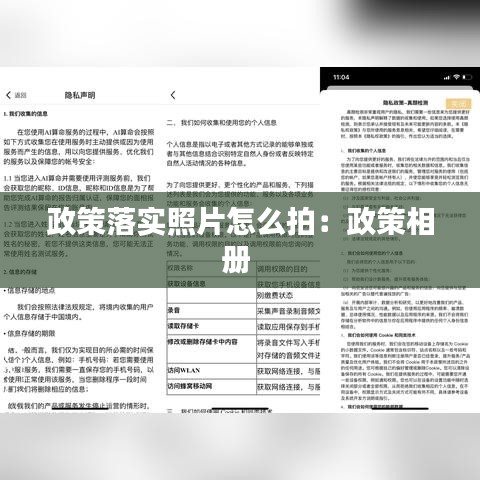 政策落实照片怎么拍：政策相册 