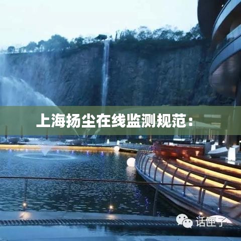 上海扬尘在线监测规范： 