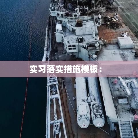实习落实措施模板： 