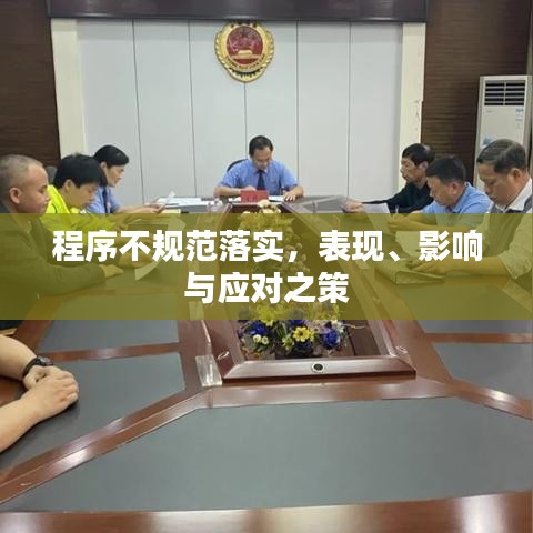程序不规范落实，表现、影响与应对之策