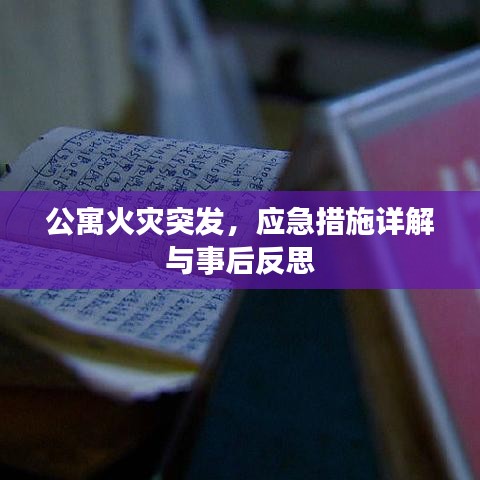 公寓火灾突发，应急措施详解与事后反思
