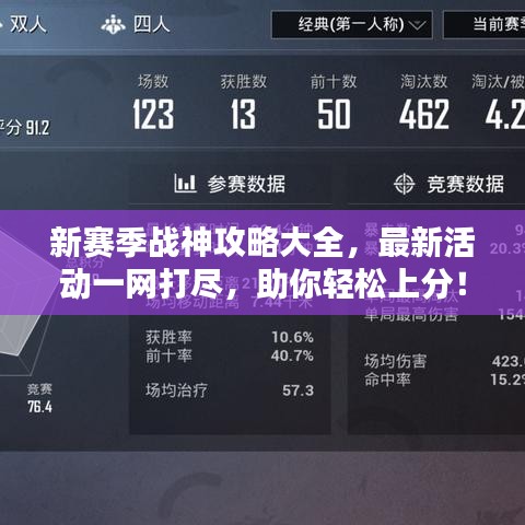 新赛季战神攻略大全，最新活动一网打尽，助你轻松上分！