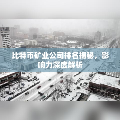 比特币矿业公司排名揭秘，影响力深度解析