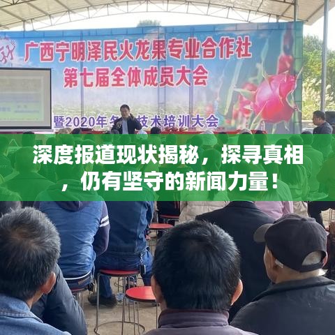 深度报道现状揭秘，探寻真相，仍有坚守的新闻力量！