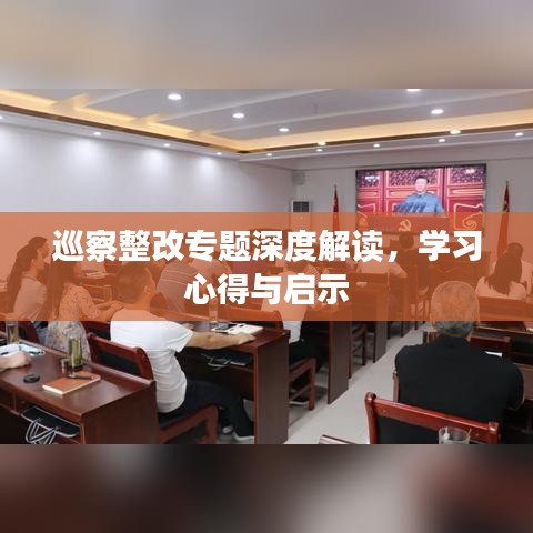 巡察整改专题深度解读，学习心得与启示
