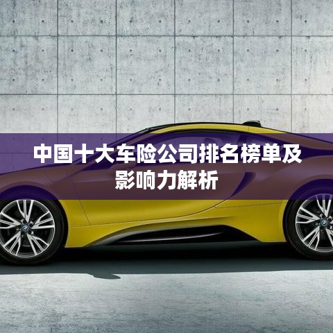 中国十大车险公司排名榜单及影响力解析