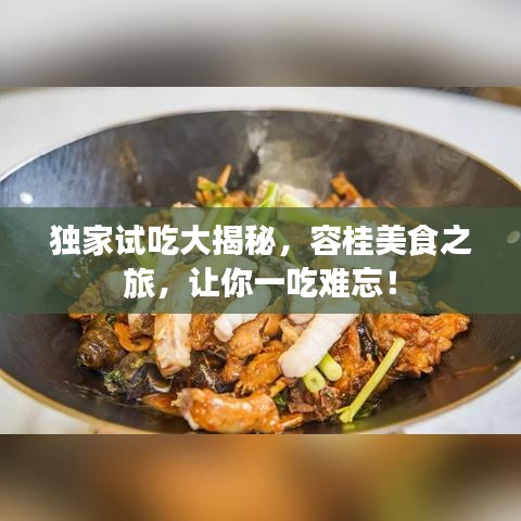 独家试吃大揭秘，容桂美食之旅，让你一吃难忘！