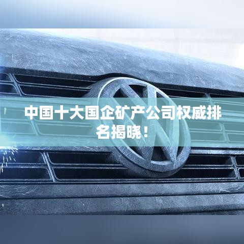 中国十大国企矿产公司权威排名揭晓！