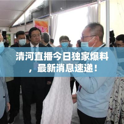 清河直播今日独家爆料，最新消息速递！