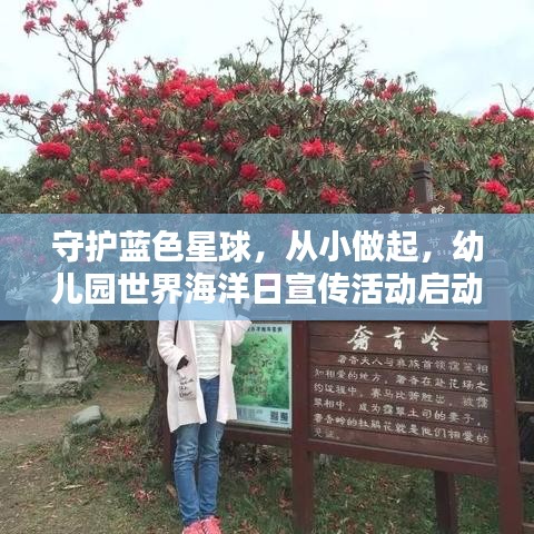 守护蓝色星球，从小做起，幼儿园世界海洋日宣传活动启动！