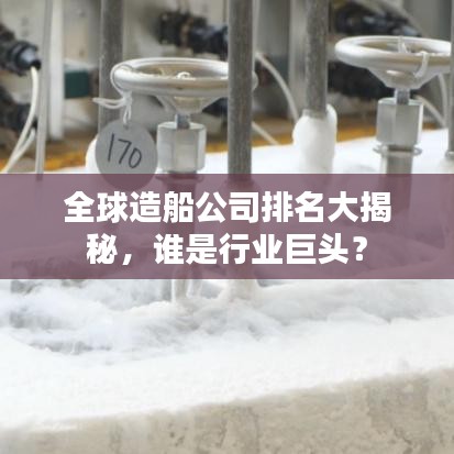 全球造船公司排名大揭秘，谁是行业巨头？