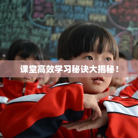 课堂高效学习秘诀大揭秘！