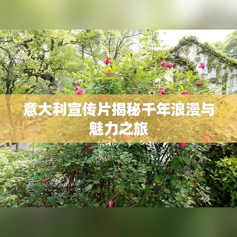 意大利宣传片揭秘千年浪漫与魅力之旅